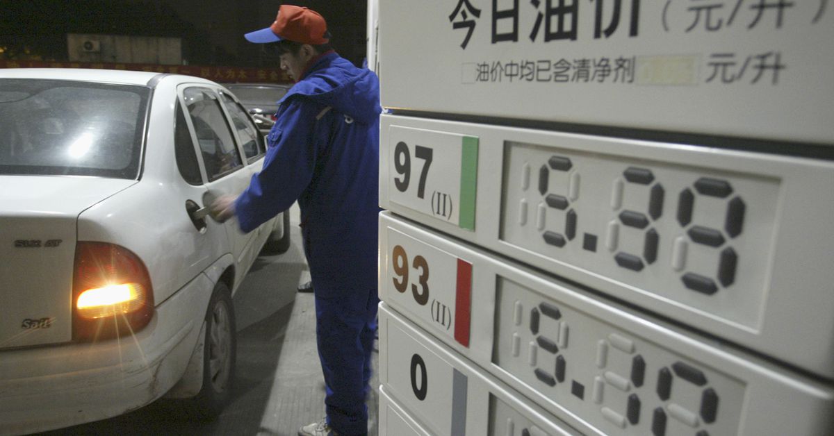 China's August gasoline exports nearly double from a year ago